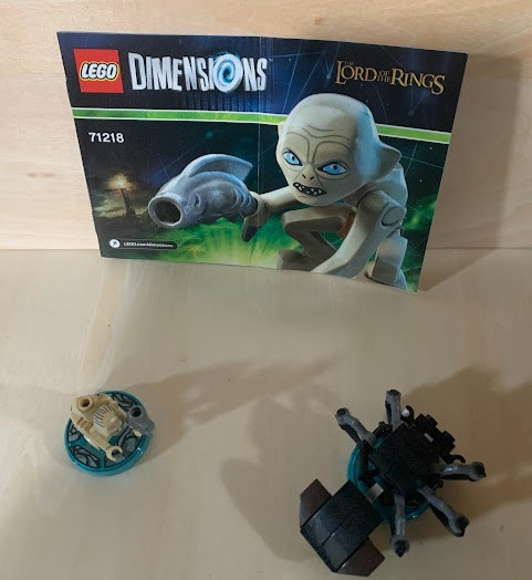 LEGO Dimensions Lord Of The Rings Gollum & Shelob The Spider Fun Pack 71218