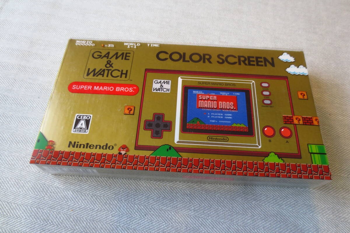 Nintendo Game & Watch Super Mario Bros Handheld Game Console
