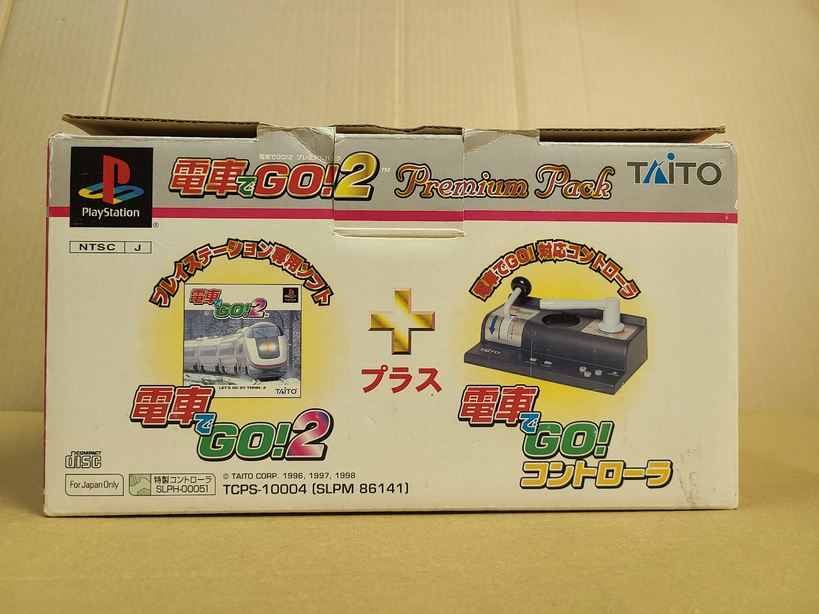 Densha de Go! 2 Premium Pack Controller + Densha De Go! PS1 &2 Taito PlayStation