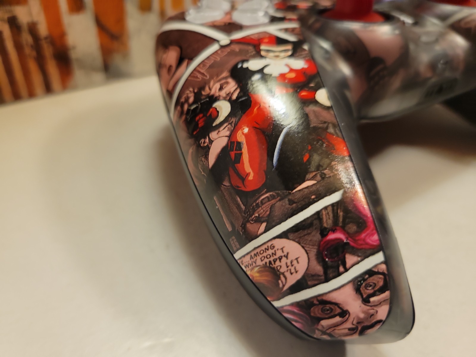 TMR Analogs Full Clicky Kit Custom Harley Quinn Hydro Dip Ps5 Controller