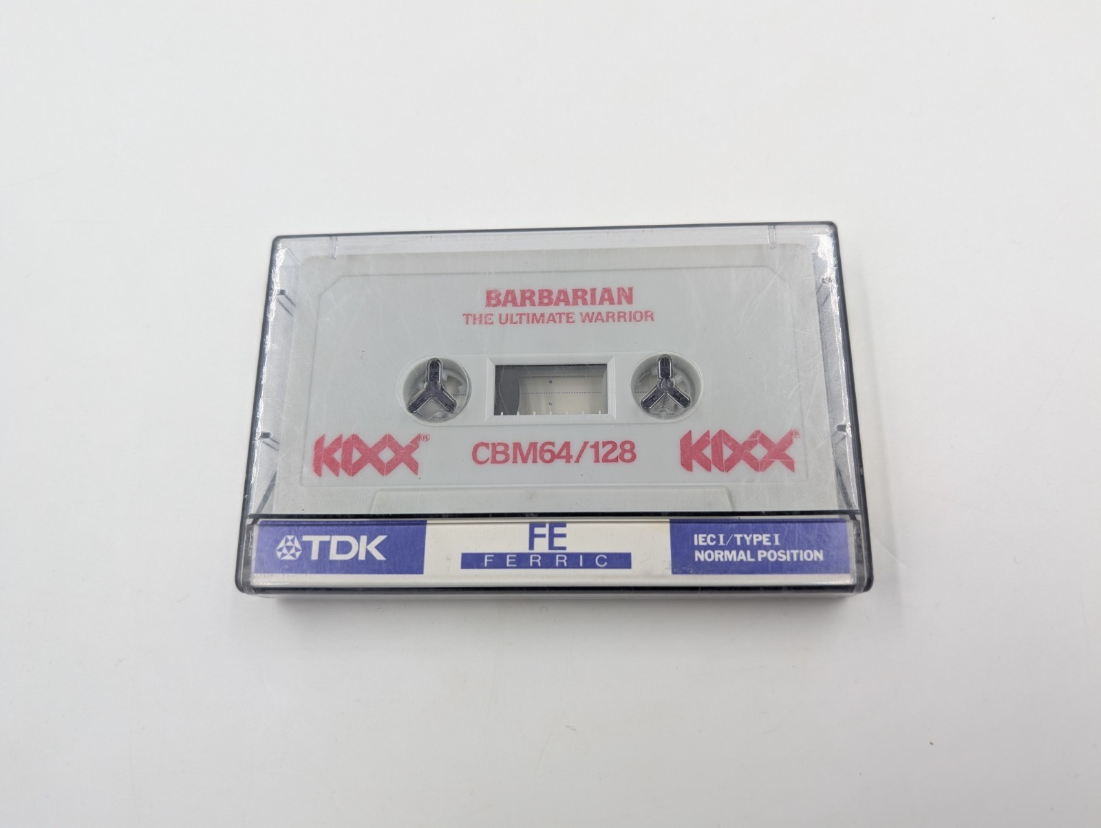 Barbarian Cassette (C64 Commodore 64/128, 1988) (260142)