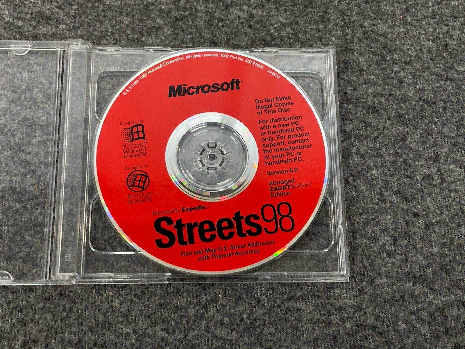 Vintage PC Lot of 7 Windows Software, CD-ROM Windows 95/98/XP
