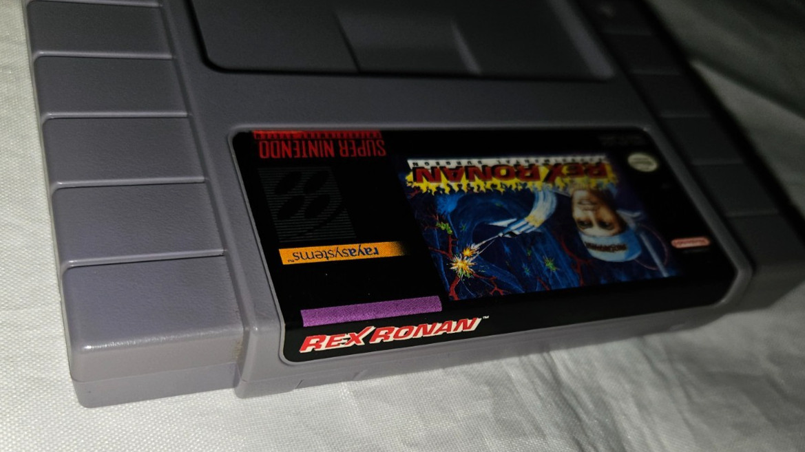 Rex Ronan Experimental Surgeon Cartridge Only Authentic SNES Super Nintendo 1993