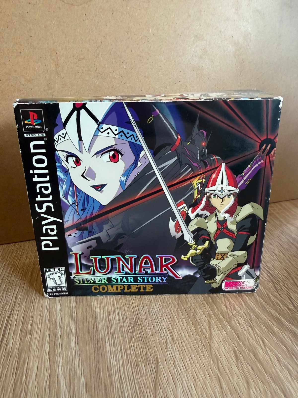 Lunar: Silver Star Story Complete (PS1, 2002), CIB with ART BOOK MAP BONUS DISCs