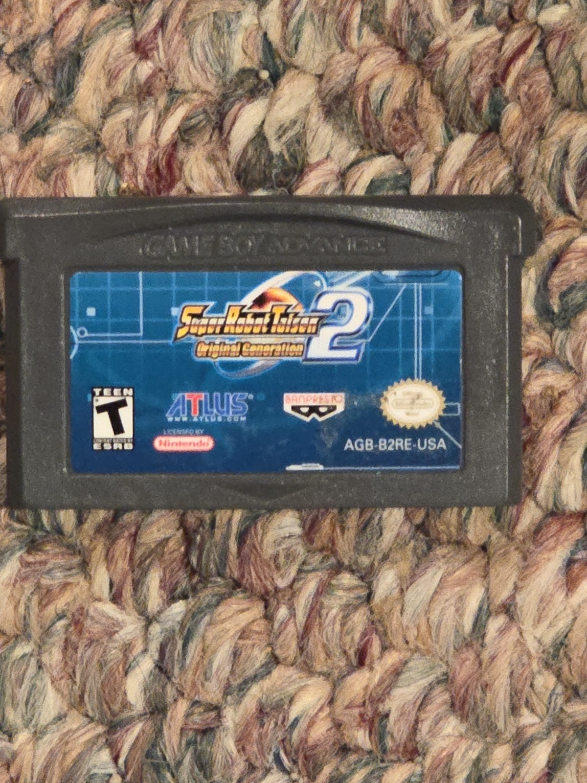 Super Robot Taisen Original Generation 2 for Nintendo Game Boy Advance Authentic