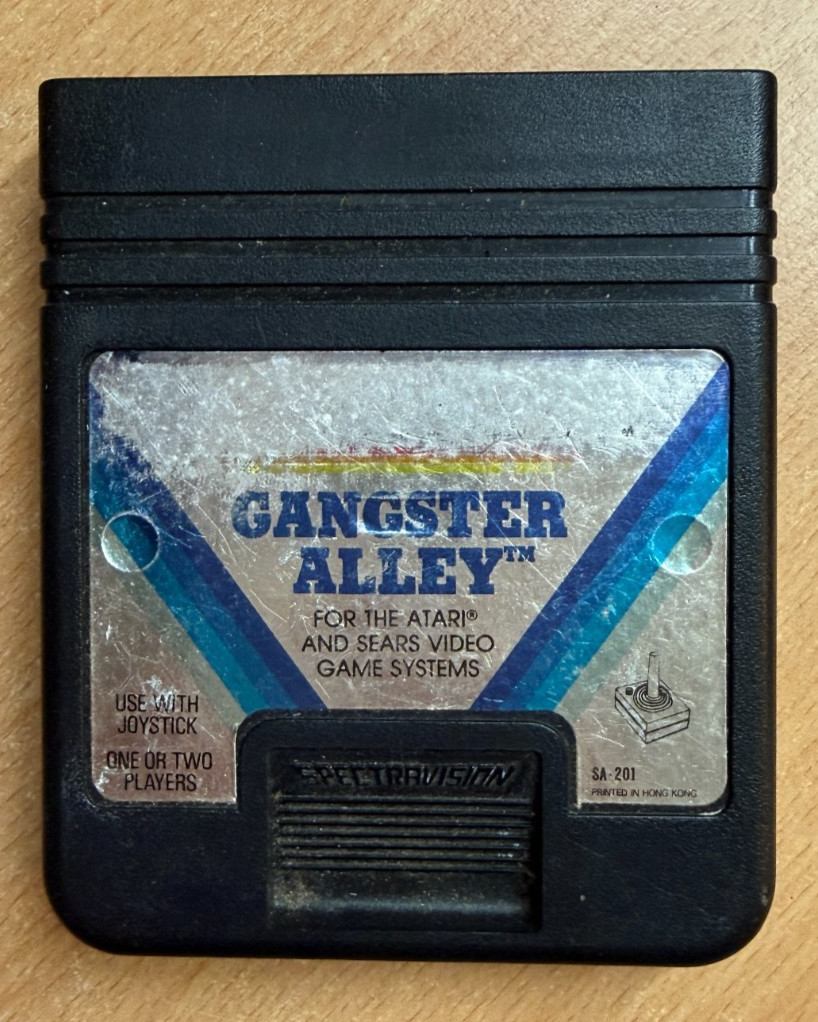 ATARI 2600 – GANGSTER ALLEY SPECTRAVISION ** FREE POST AUS **