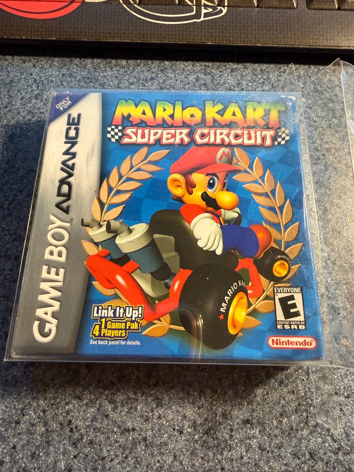 Mario Kart Super Circuit for Game Boy Advance Complete in Box (CIB)
