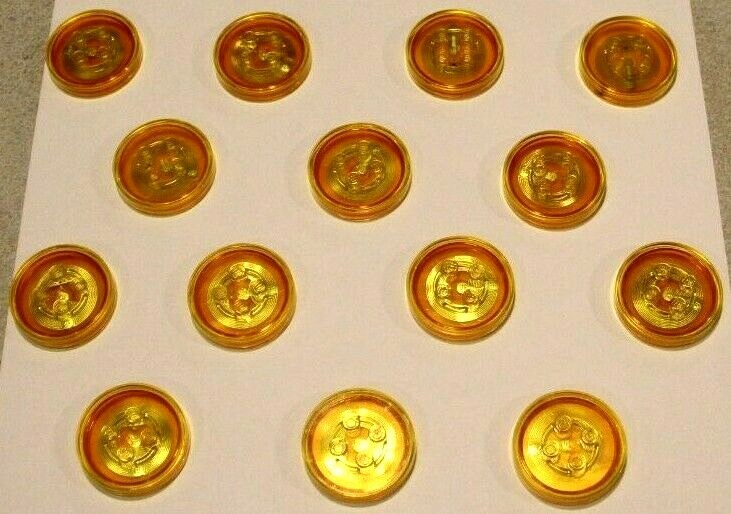 *14 Yellow Lego Dimensions NFC Toy Tags Vehicle & Minifigure Stand Blank Discs👾