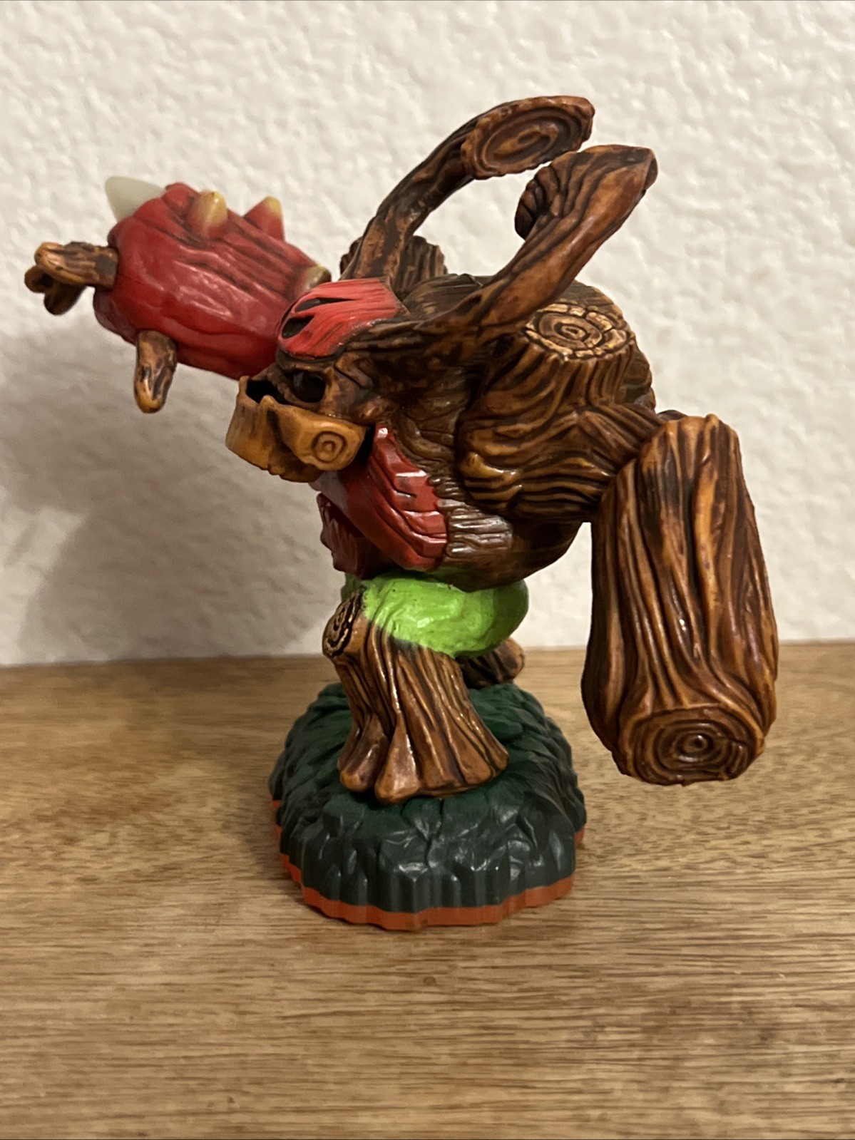 Skylanders Giants Gnarly Tree Rex 4” Figure Orange PVC ACTIVISION