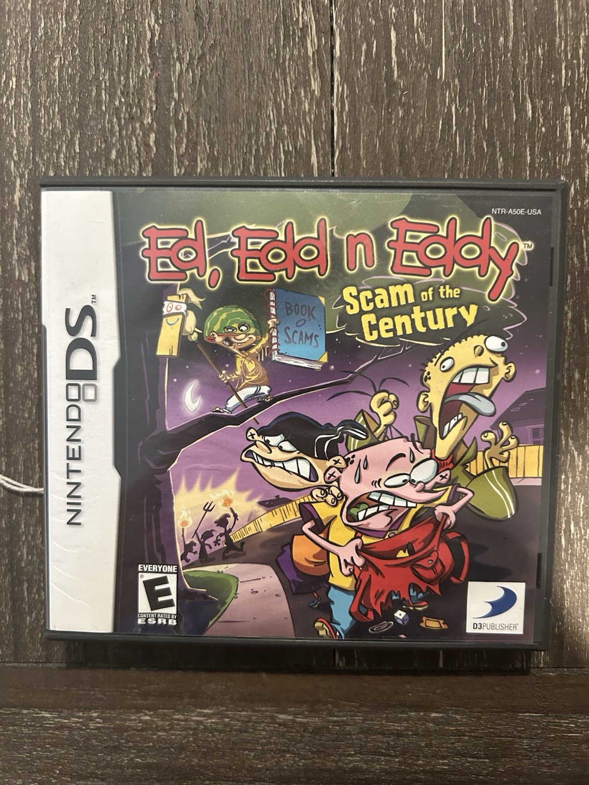 D3 Publisher Ed, Edd n Eddy: Scam of the Century Nintendo DS 2007 Manual