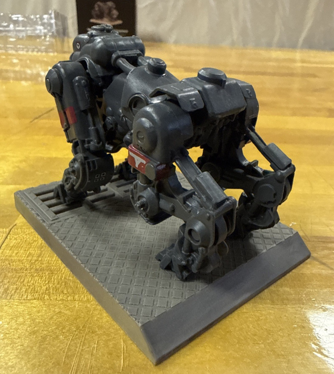 Wolfenstein New Order Panzerhund Figure Loot Crate Exclusive Bethesda in EUC