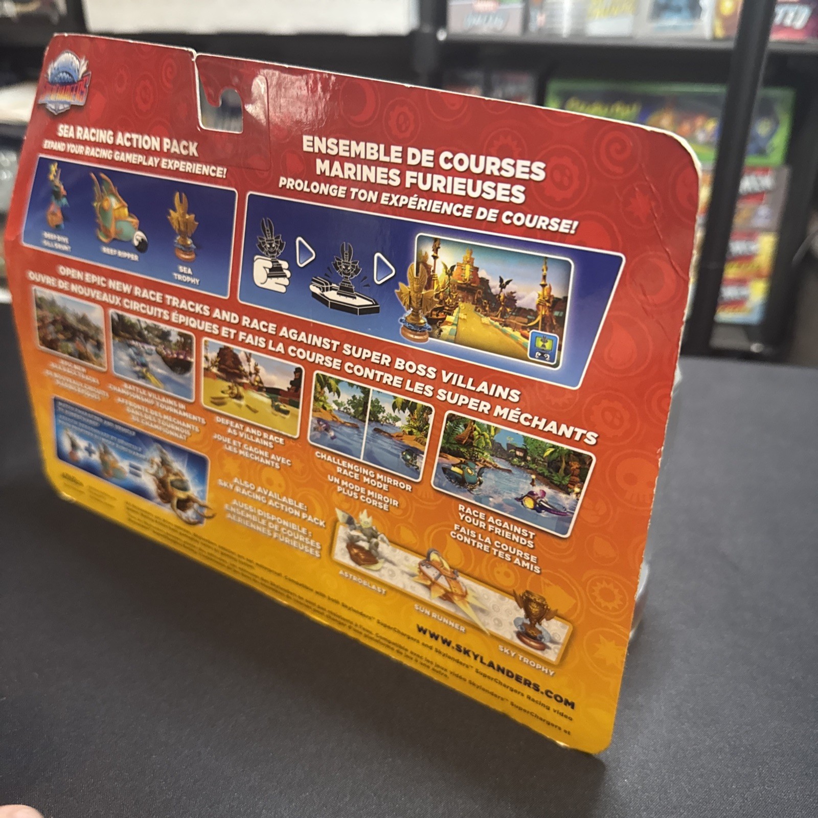 Skylanders Superchargers Sea Racing – Gill Grunt Reef Ripper Sea Trophy – NEW