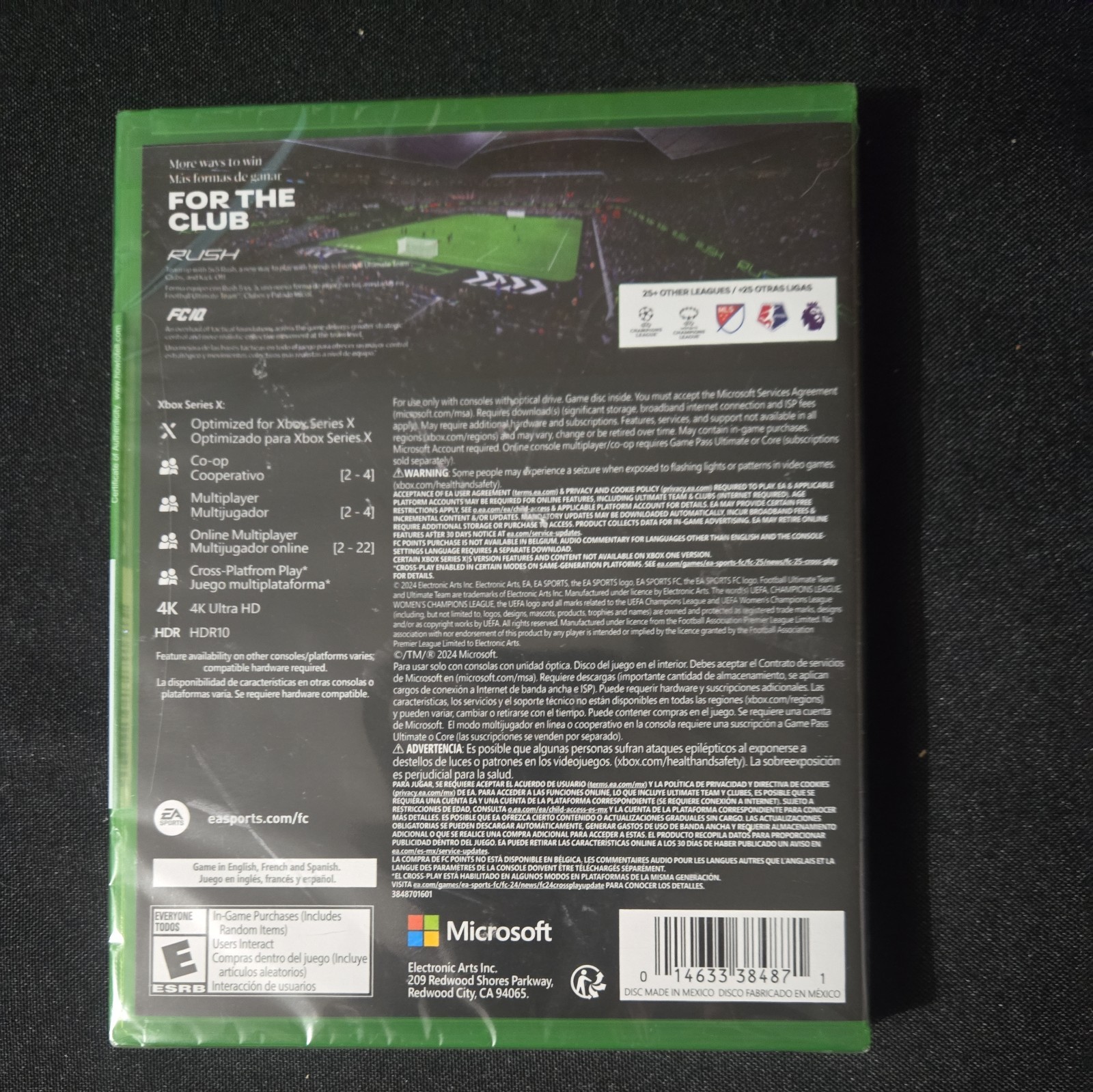 EA SPORTS FC 25 – Xbox Series X/Xbox One BRAND NEW SEALED!