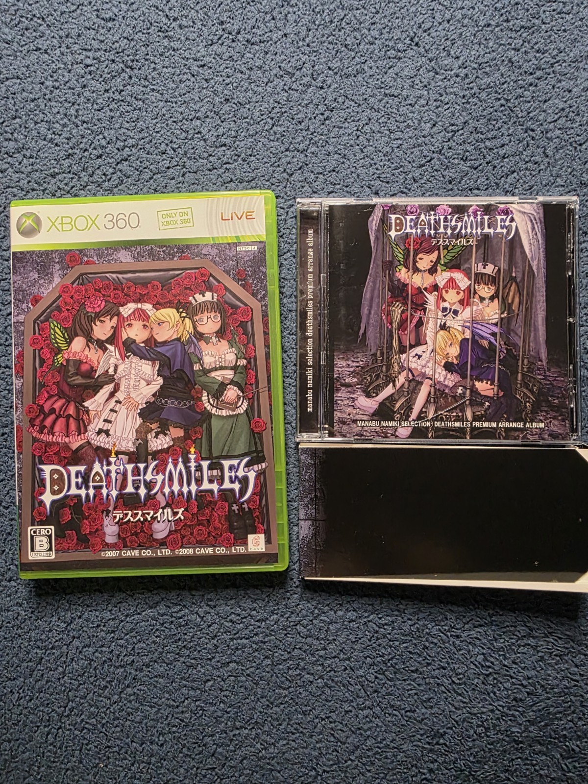 Deathsmiles Limited Edition with OST Xbox 360 JAPAN JAPANESE JP IMPORT