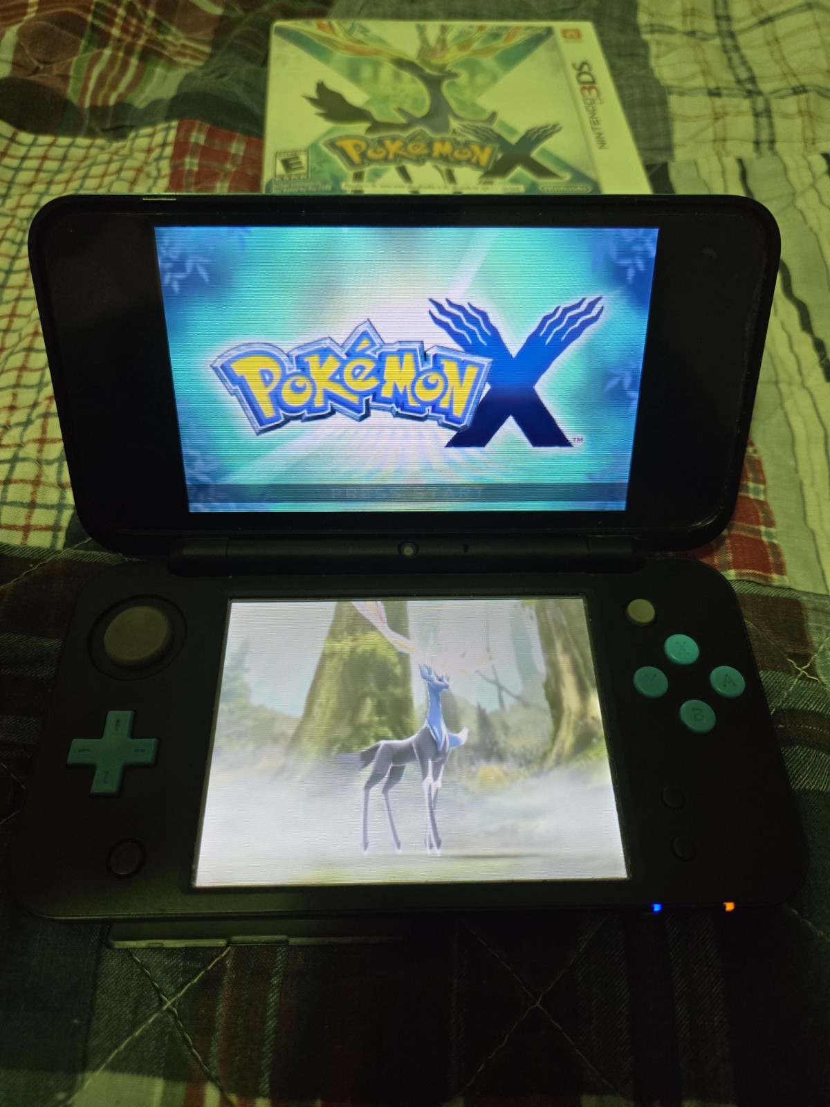 Nintendo Pokémon X Nintendo 3DS w/ Case & Manual Included (2013) PRE-OWNED