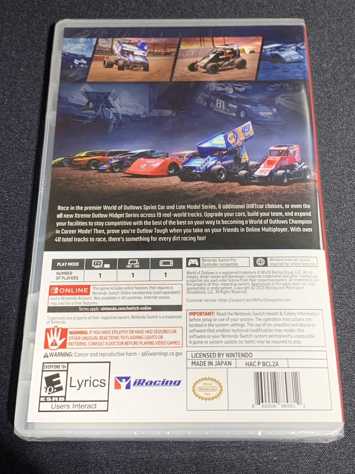 World of Outlaws: Dirt Racing ’23 Edition – Nintendo Switch, Brand New