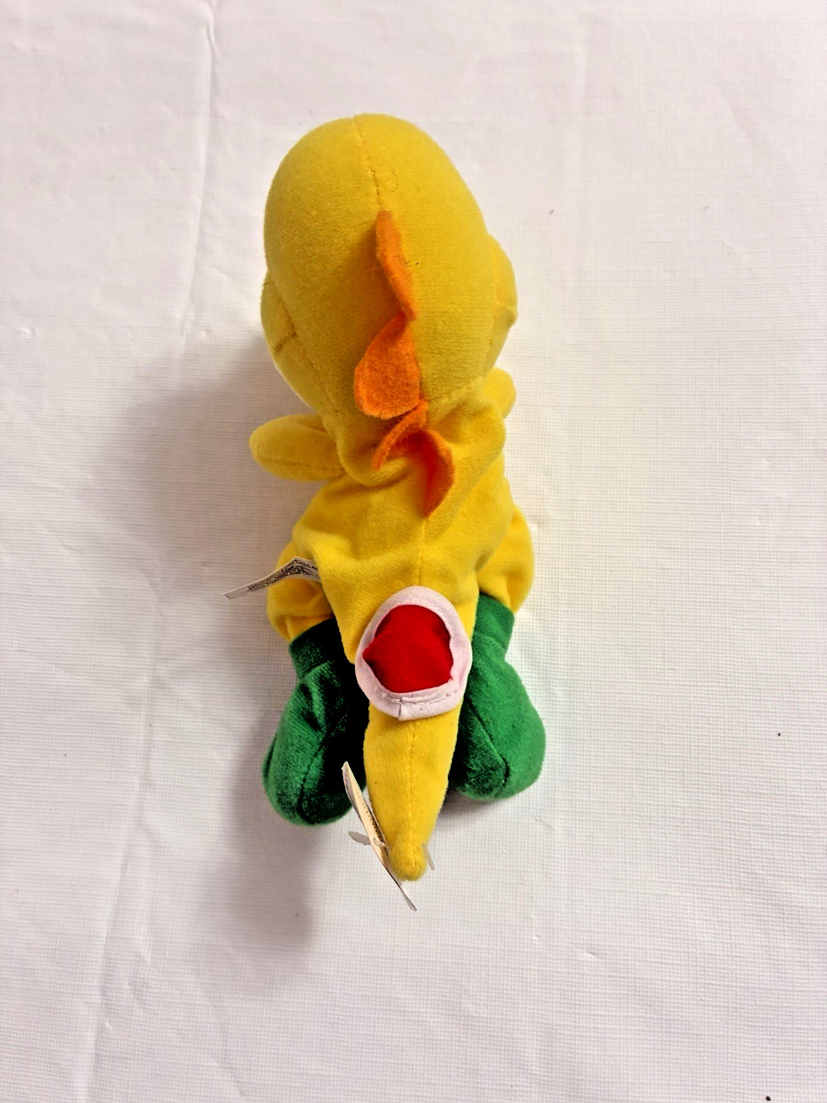 Nintendo 64 Collectibles – Yellow YOSHI – Mario Bros BD&A Beanbag – Rare Vintage