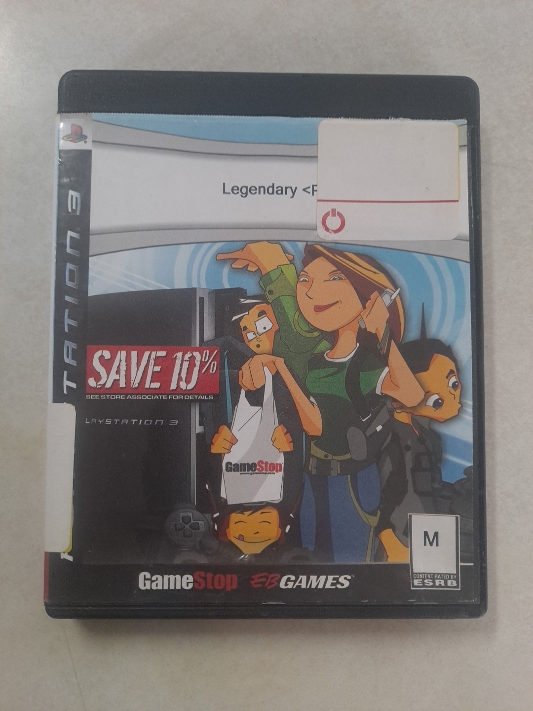 Legendary (Sony PlayStation 3, 2008) Disc Only In Generic Case