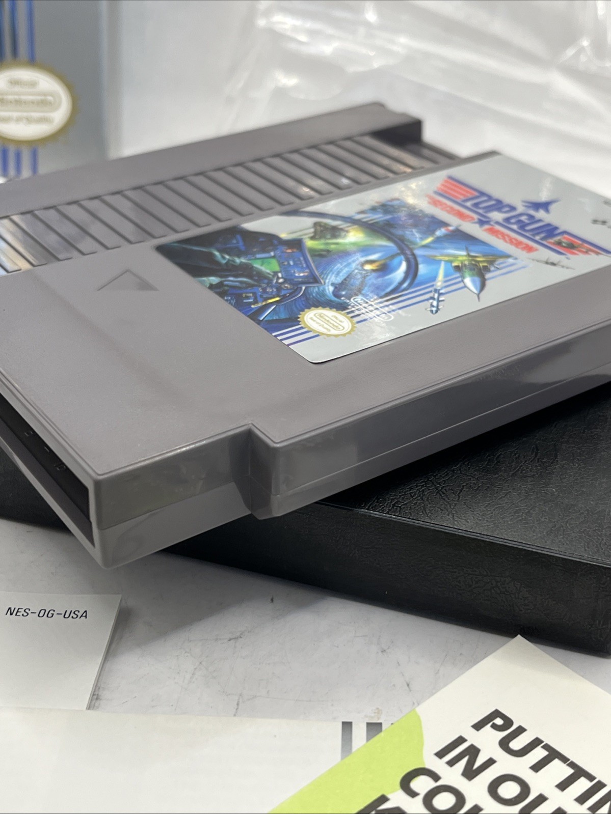 Top Gun: The Second Mission Nintendo NES, 1989 Complete In Box