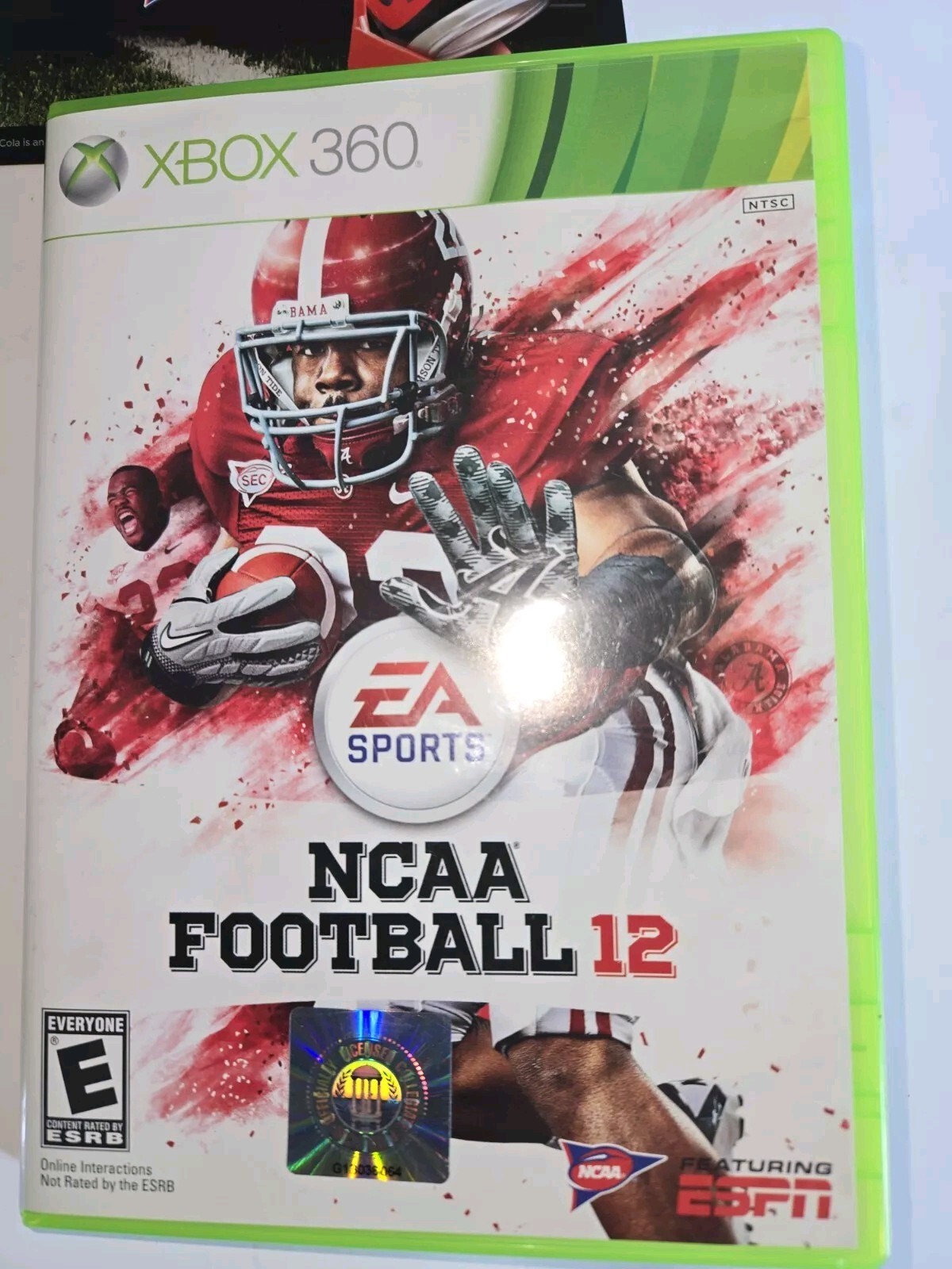 NCAA Football 12 Xbox 360 2012 Complete