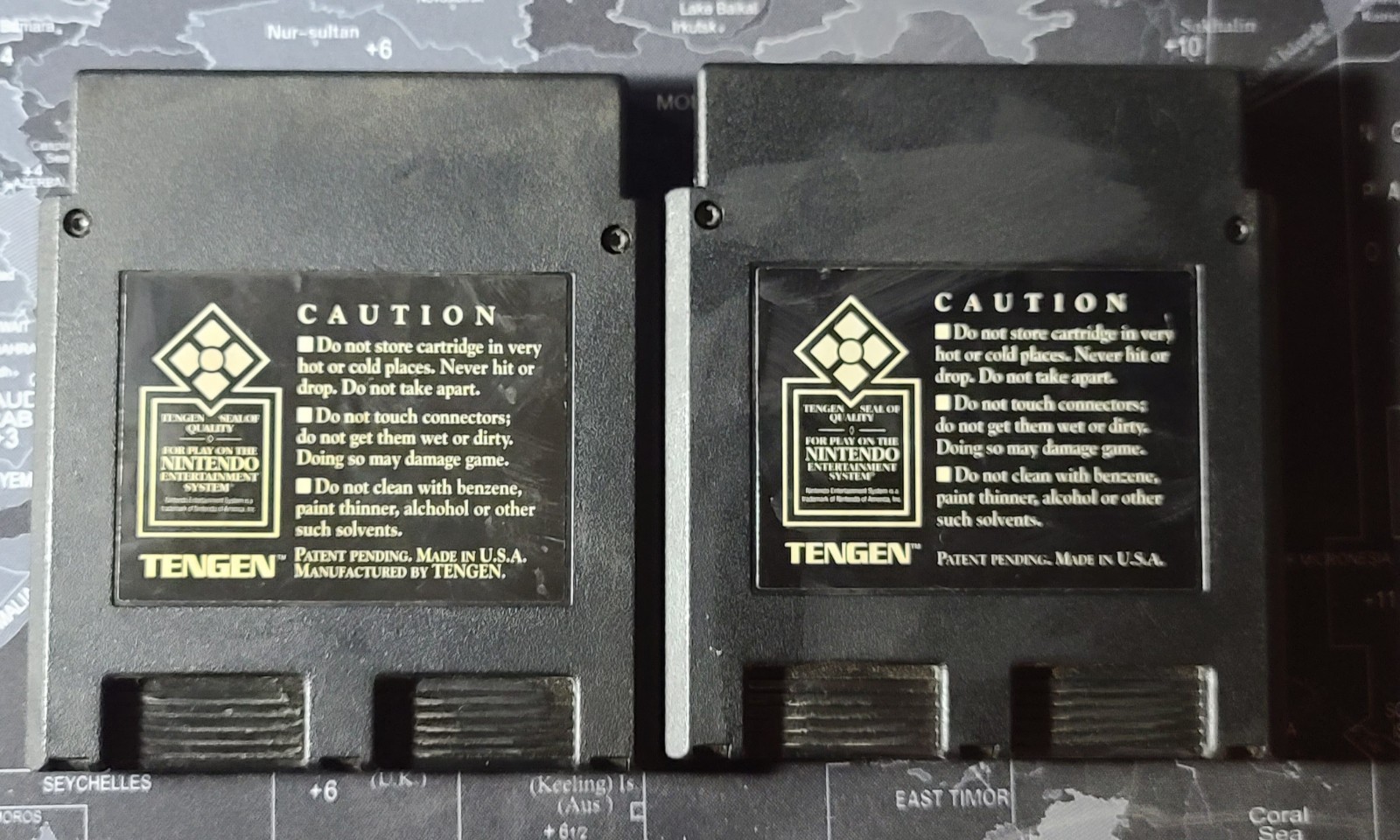 Pac-Man Tengen Nintendo NES 1987 Ms.PAC-MAN