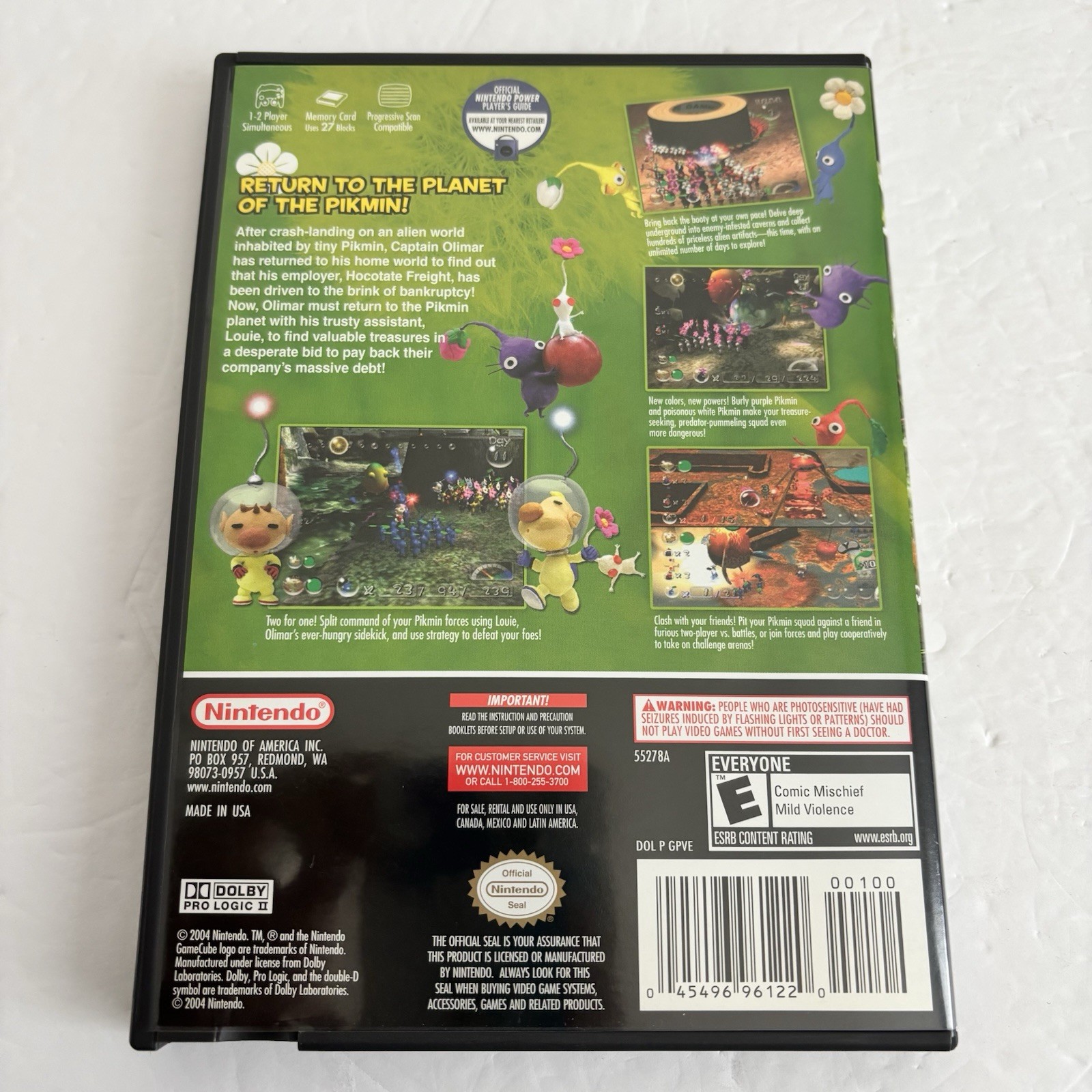 Pikmin 2 Nintendo GameCube CIB Complete Tested – No Scatches on Disc