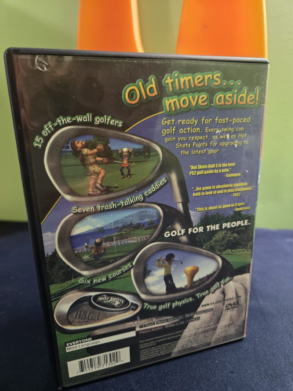Hot Shots Golf 3 (Sony PlayStation 2, PS2, 2002) G Hits Complete w/ Manual CIB