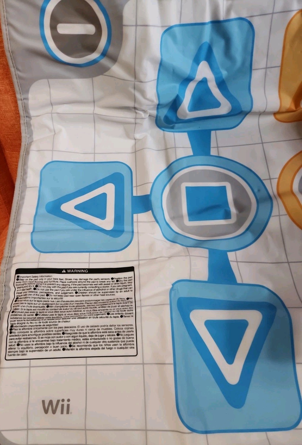 Nintendo Wii Dance Pad DDR Mat Bandai Namco BC-001 Compatible Wii/GameCube New