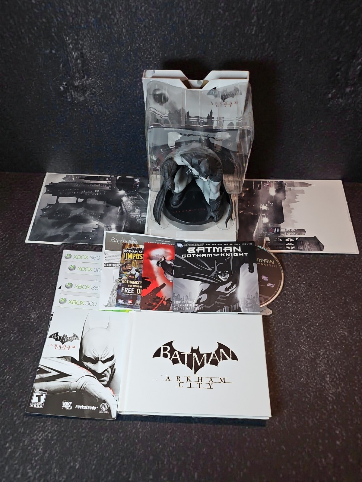 🔥Batman Arkham City Xbox 360 Collector’s Edition Statue – No Game