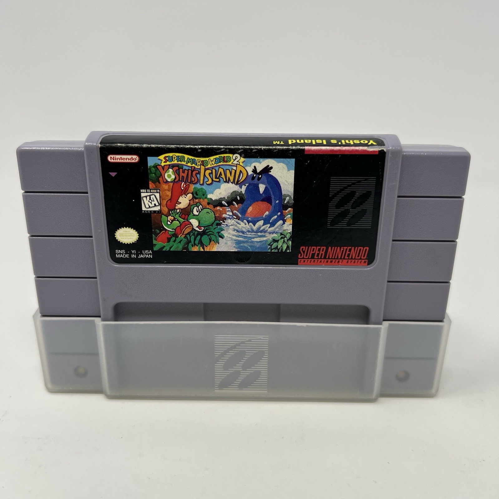 Super Mario World 2 Yoshi’s Island (Super Nintendo, 1995) Snes Authentic Cleaned