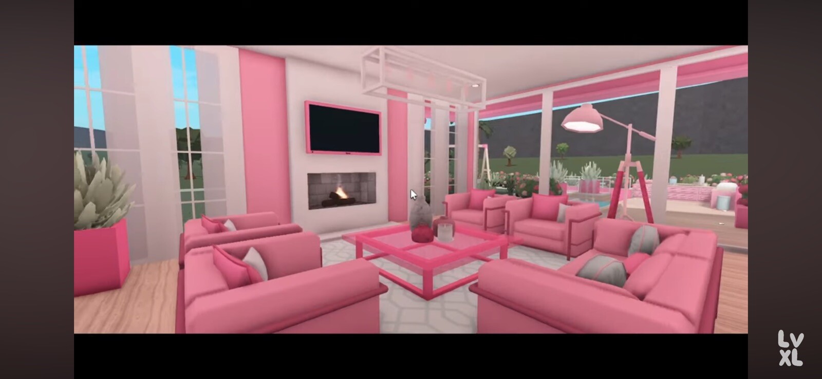 BLOXBURG MODERN BARBIE MANSION!FAST AND DETAILED BUILDER FOR CHEAP PRICE