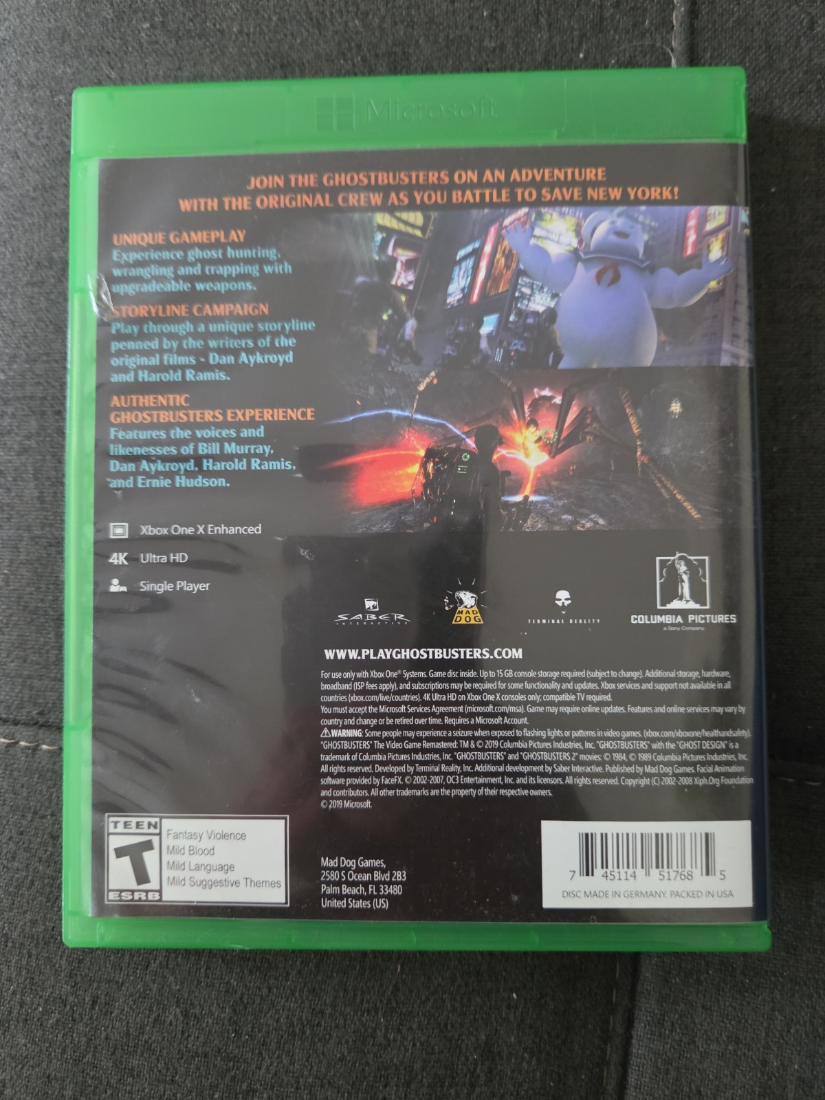 Ghostbusters The Video Game Xbox One Fast (Remastered) by Maddog