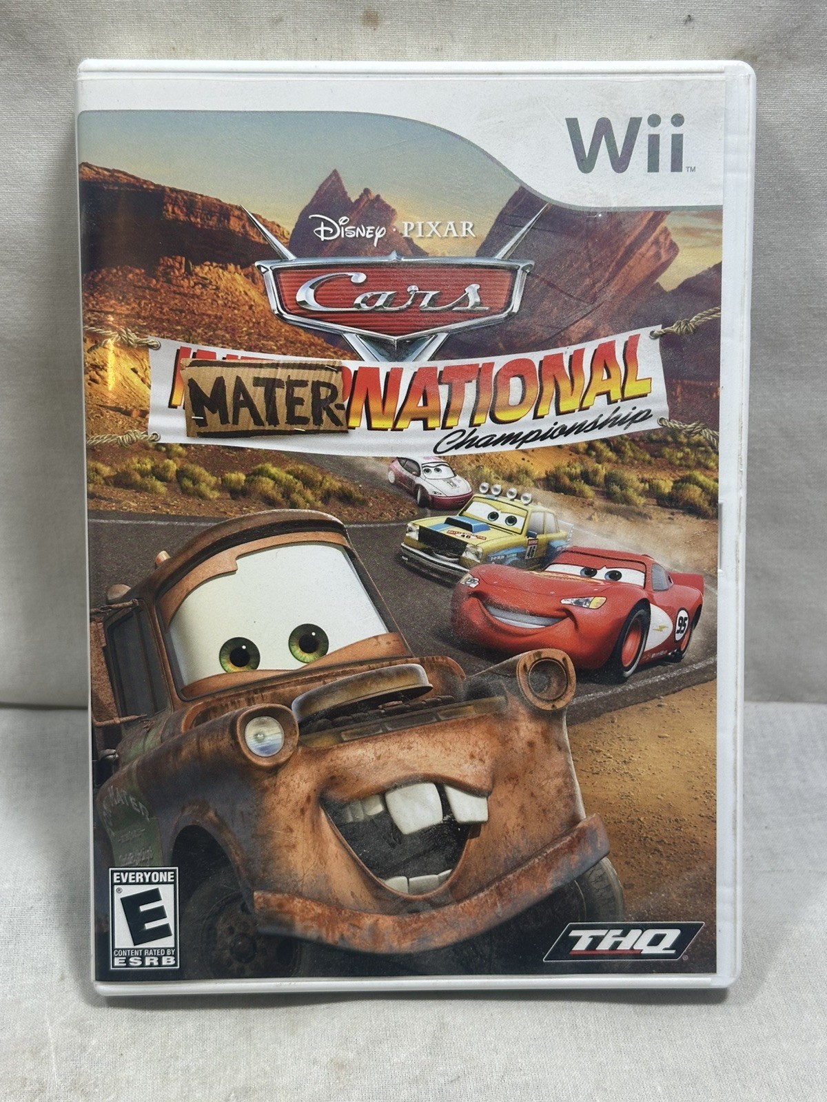 Cars: Mater-National Championship (Nintendo Wii, 2007) Complete and Tested