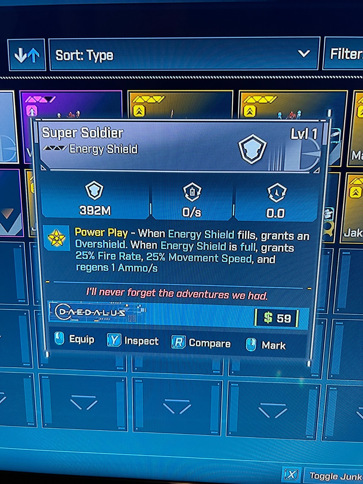 Borderlands 4✨ MODDED LEVEL 1 ONE 392M CAP SUPER SOLDIER SHIELD BL4 ✅PC-PS-XBOX✨