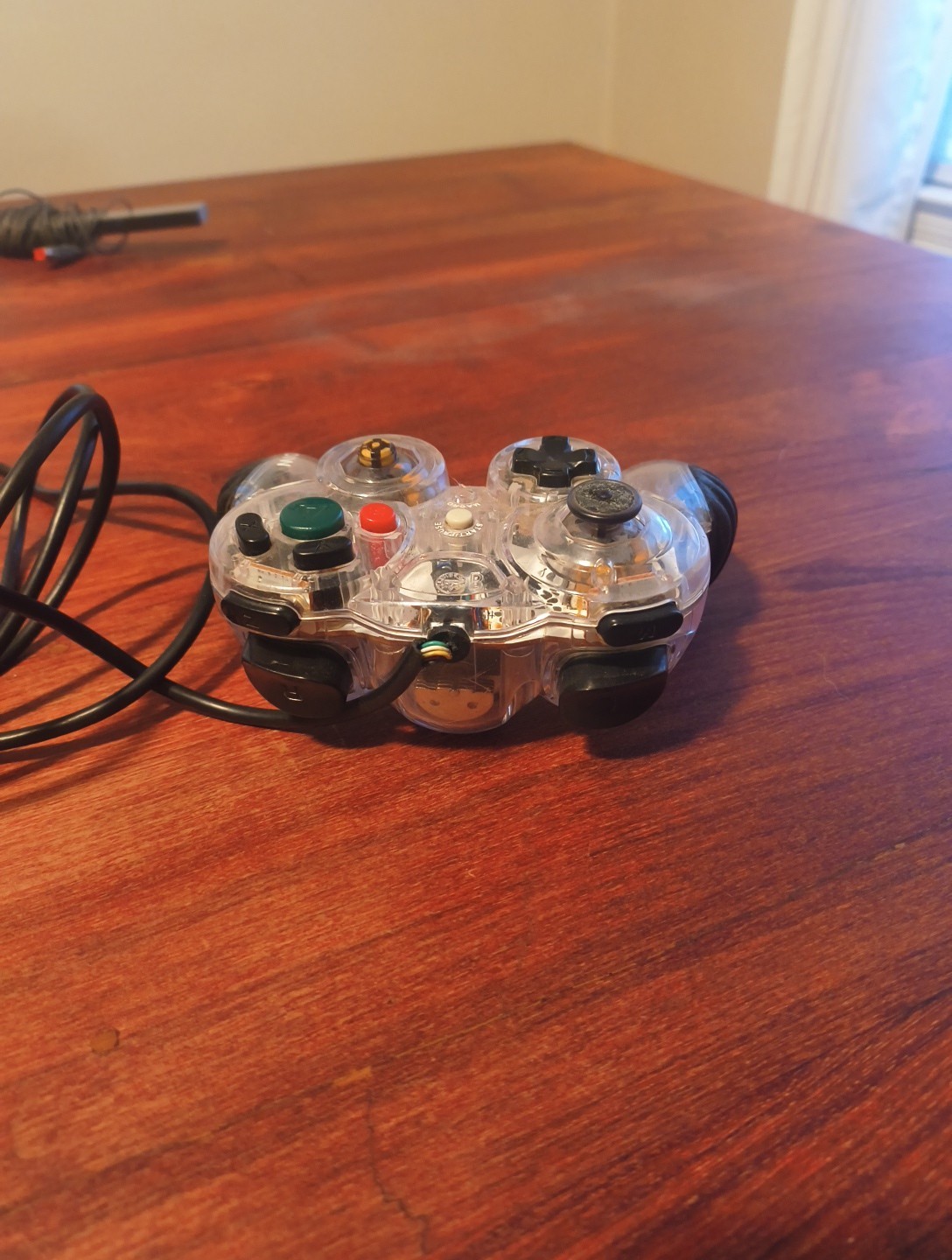 Nintendo Wii/GameCube Controller – Clear “Damaged Repair Or Parts” #4