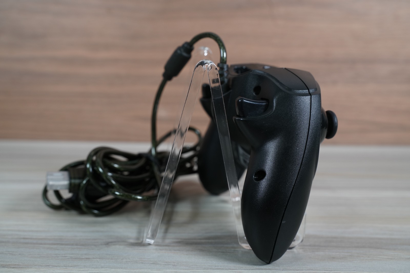 Original Xbox OEM S Type Black Controller w/ Breakaway – NEW THUMBSTICKS! CLEAN