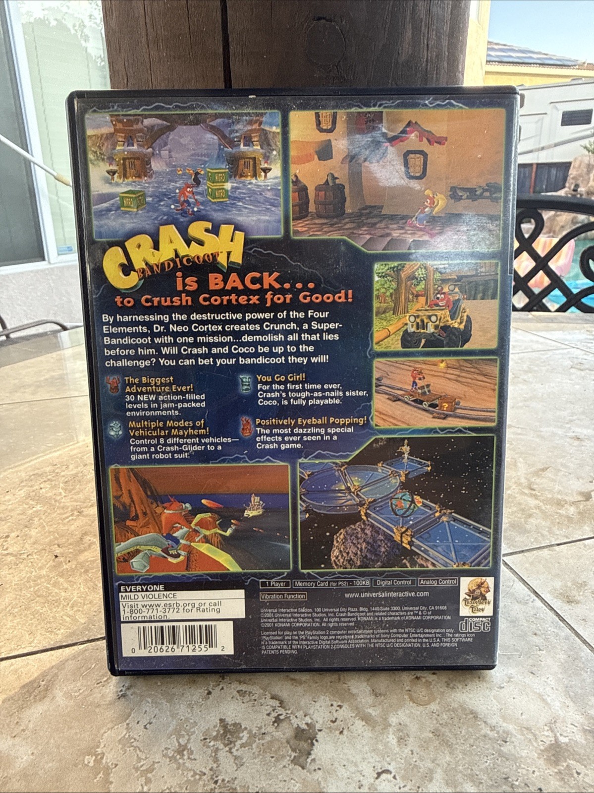 Crash Bandicoot 5 – Sony PlayStation 2 Complete In Box Great Condition See Notes