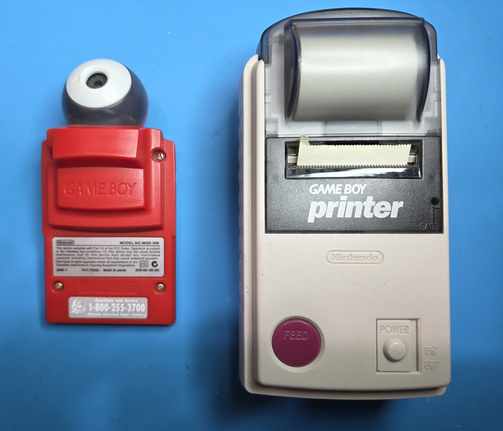 Nintendo Gameboy Printer and Camera w/ Paper. Tested-Works!
