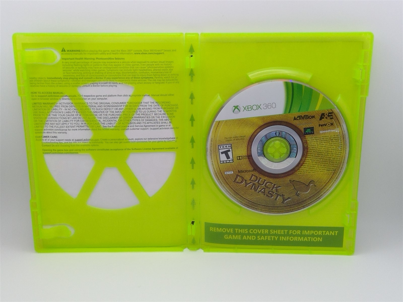 Duck Dynasty (Microsoft Xbox 360, 2014) Complete Tested Working – Free Ship