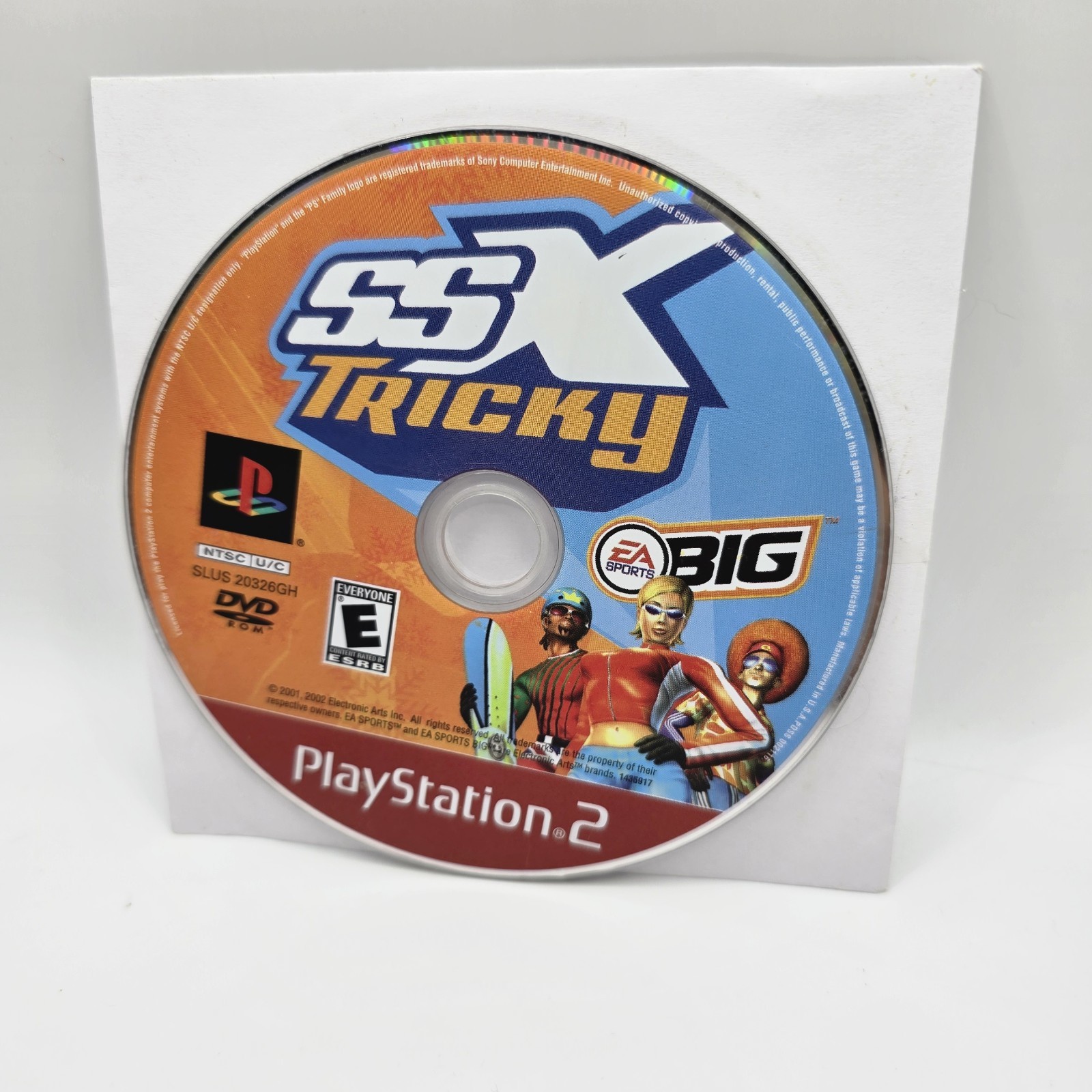 SSX Tricky (Sony PlayStation 2, 2002) Disc Only, Tested, Works
