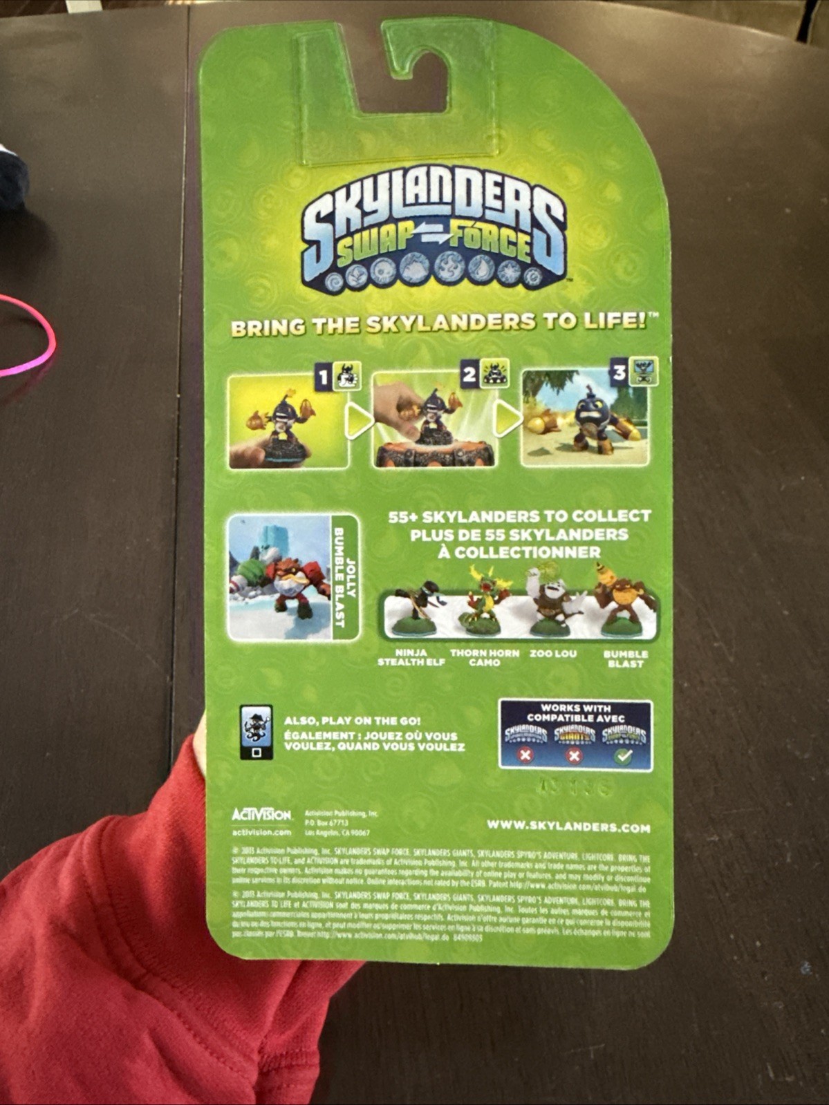 Skylanders Swap Force JOLLY BUMBLE BLAST – New in Sealed Box – Activision