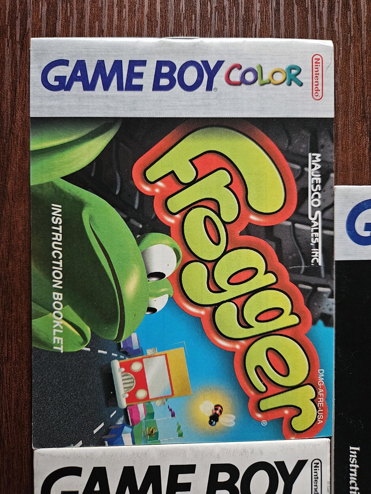 X6 Lot of Game Boy And Gameboy Color 6 manuals only bundle in mixed condition