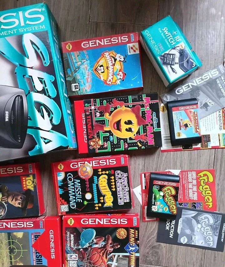 Sega Genesis in original box