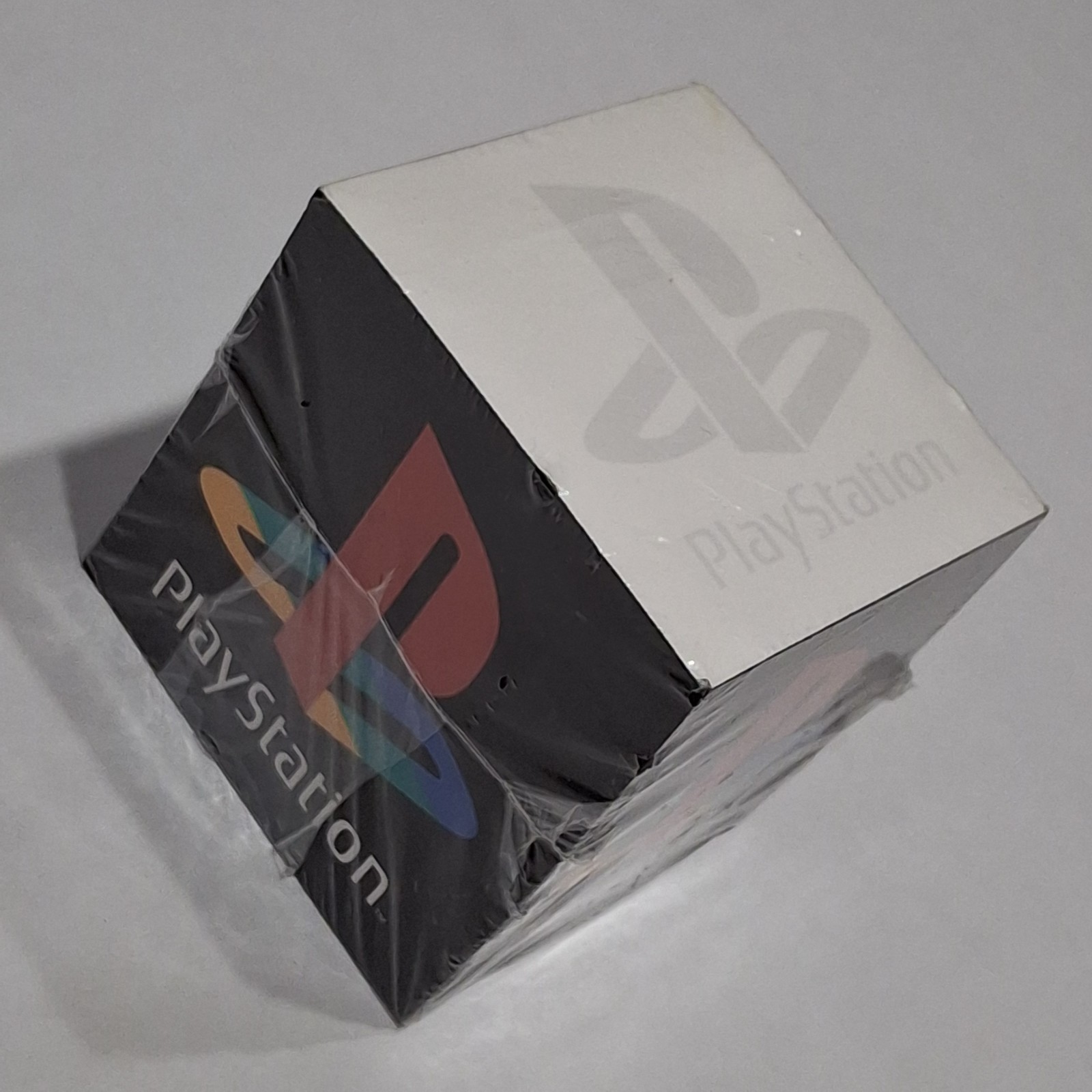 DEADSTOCK 1990s Sony PlayStation Logo Note Pad Cube Factory Sealed NOS Promo VTG