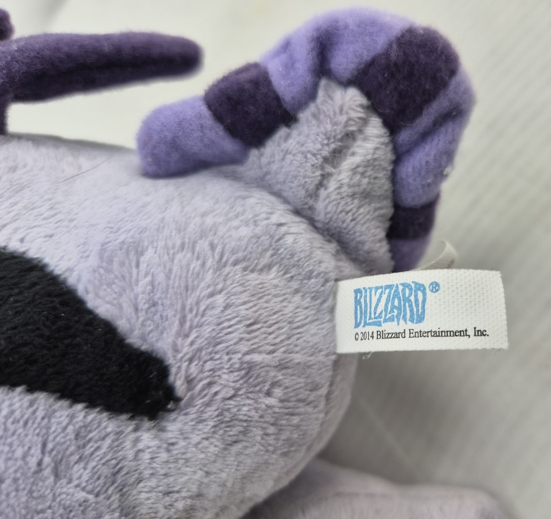 2014 Blizzcon World of Warcraft Mur’Ghoul Murloc Plush Blizzard 9″ Purple Blood