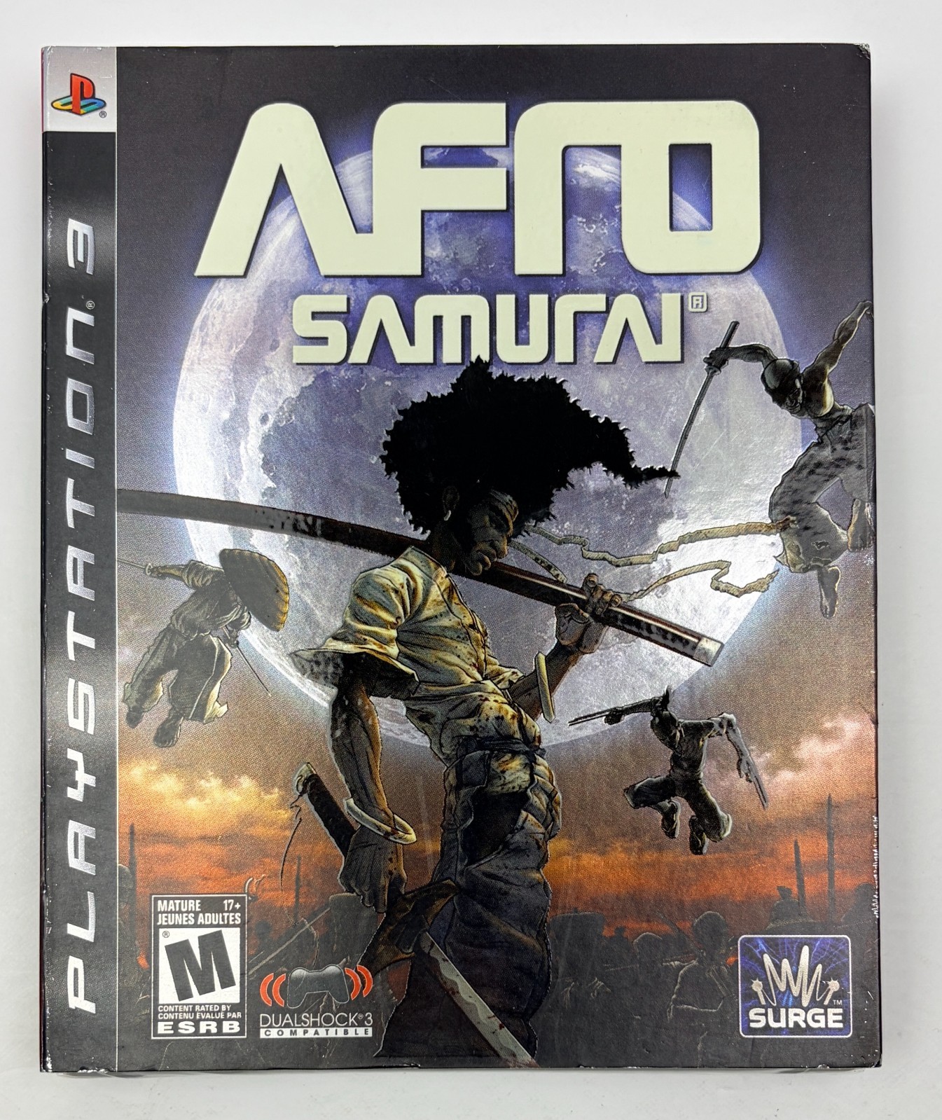Afro Samurai (Sony PlayStation 3, 2009) PS3 w/ Slip Cover *New & Factory Sealed*