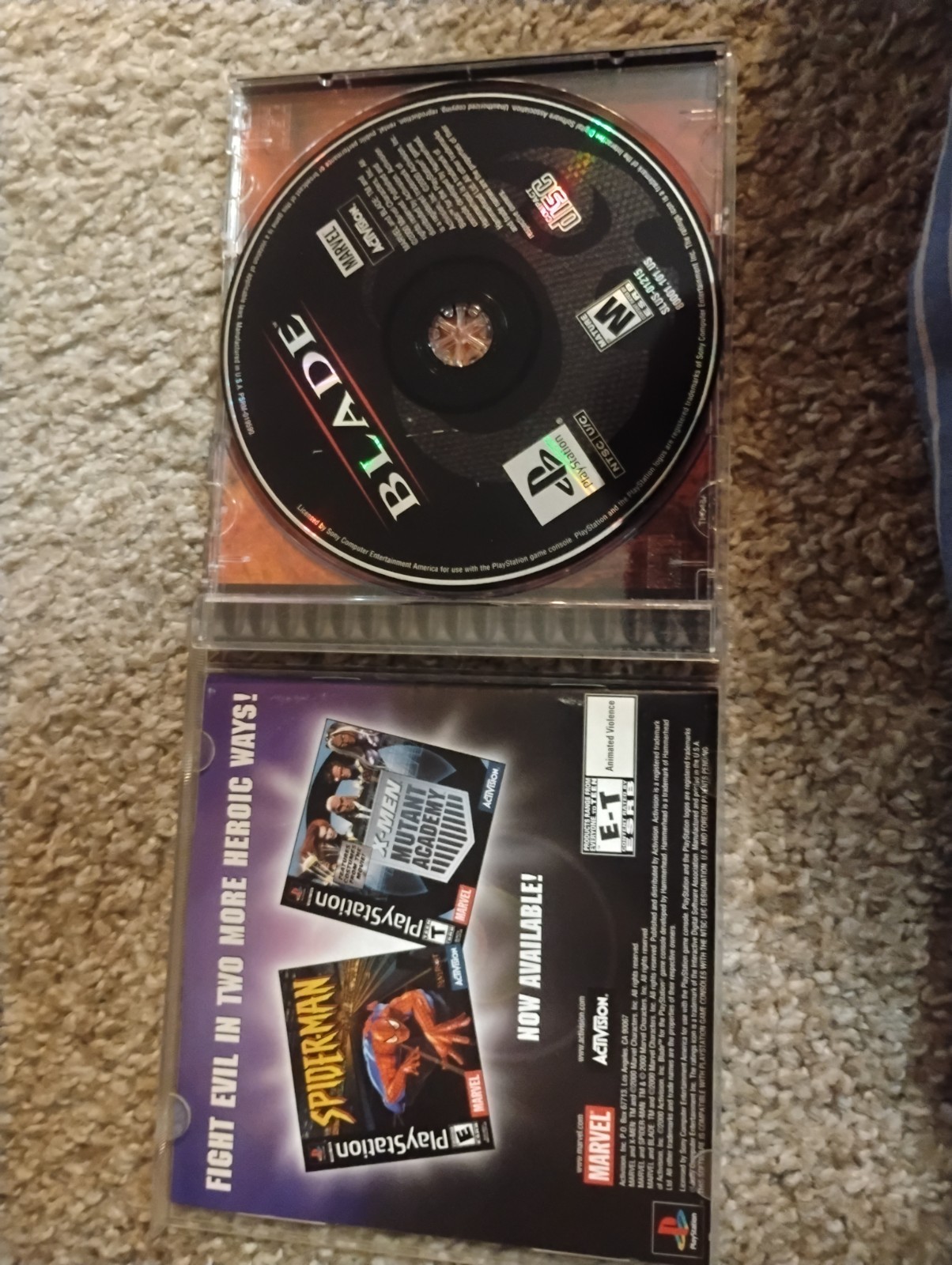 Blade CIB good shape tested PS1 (Sony PlayStation 1, 2000)
