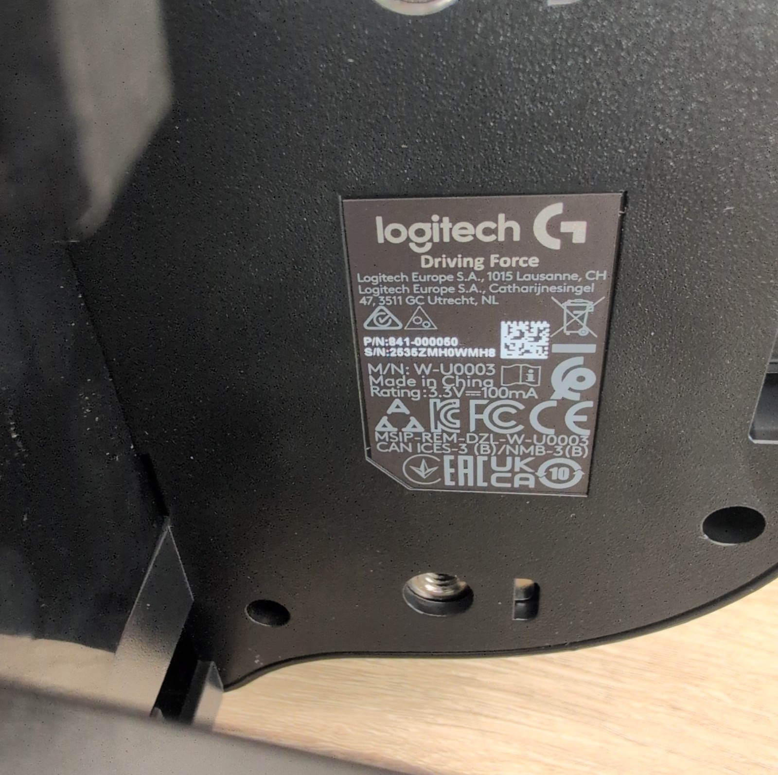 Logitech W-U0003 G Driving Force Shifter for G29/G920 Racing Wheels 841-000050
