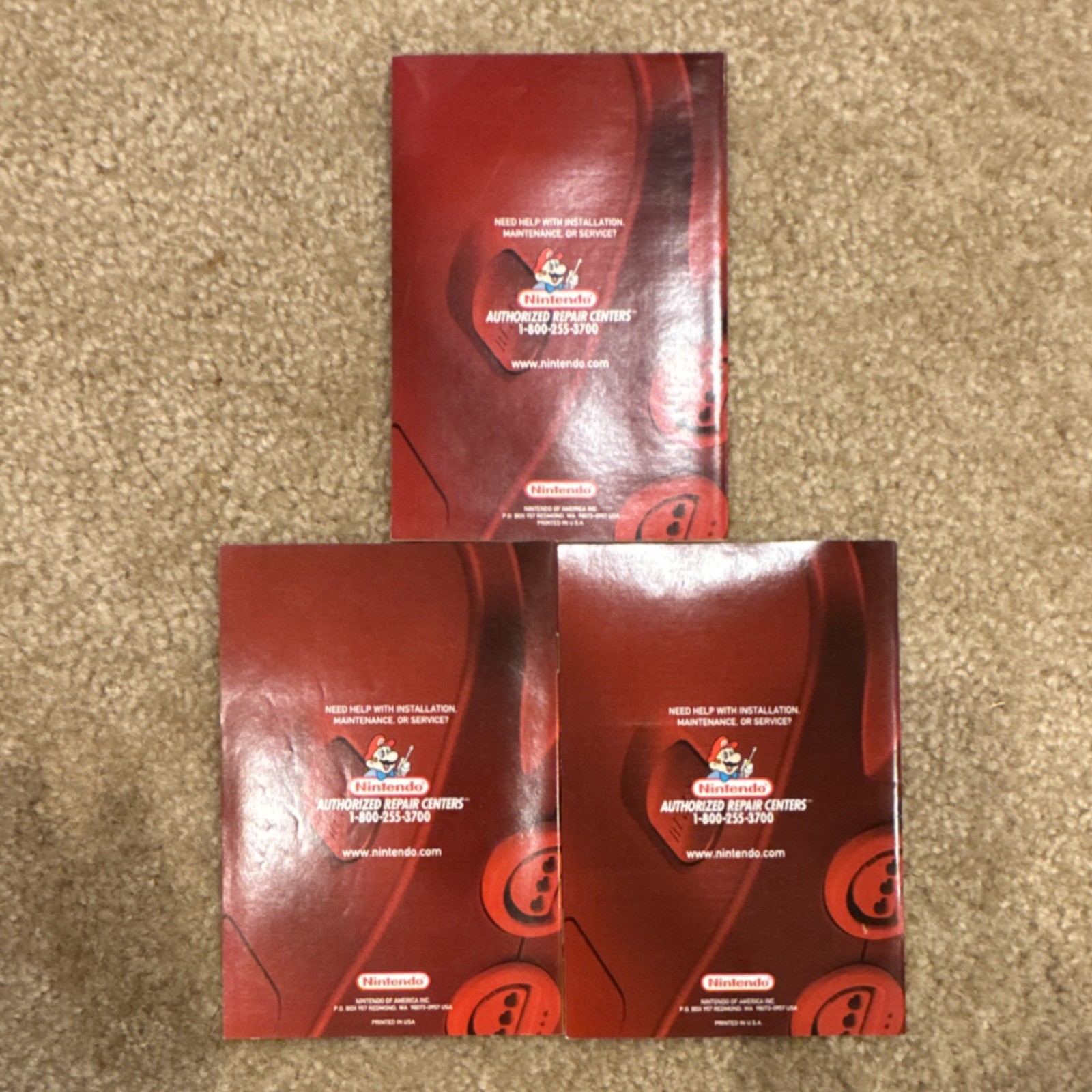 Nintendo Mario Party 1 2 3 Original Manual for Nintendo 64 N64 English