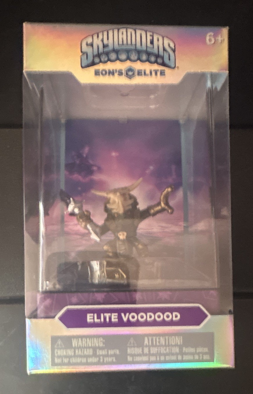 Activision Skylanders Eon’s Elite Voodood Figure Case NIB
